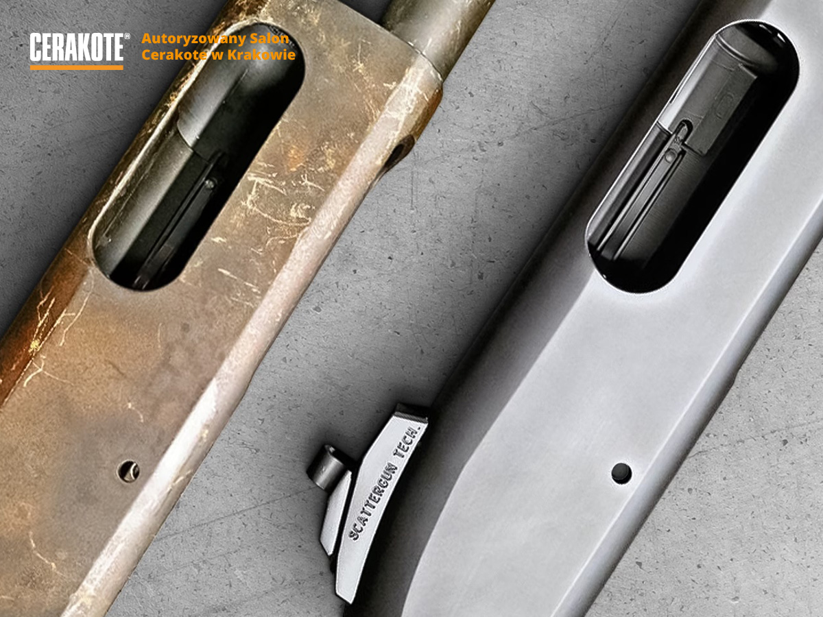 Aplikacja Cerakote na pistolet - personalizacja broni