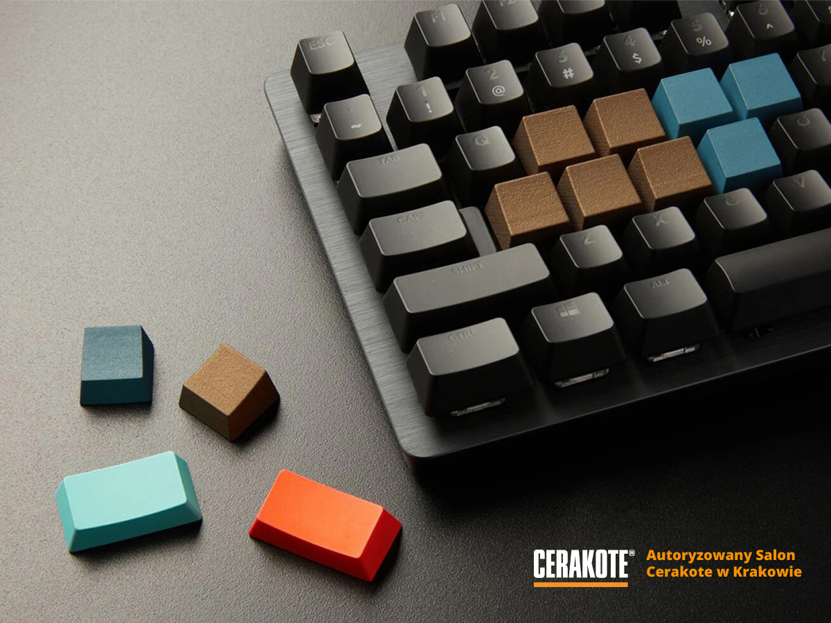 Malowanie noży powłoką Cerakote