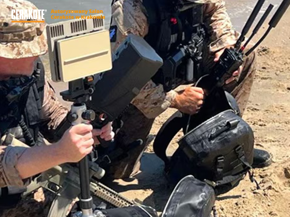 Broń wojskowa z powłoką ceramiczną Cerakote