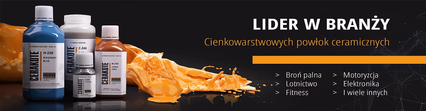 Butelki z powłoką ceramiczną Cerakote